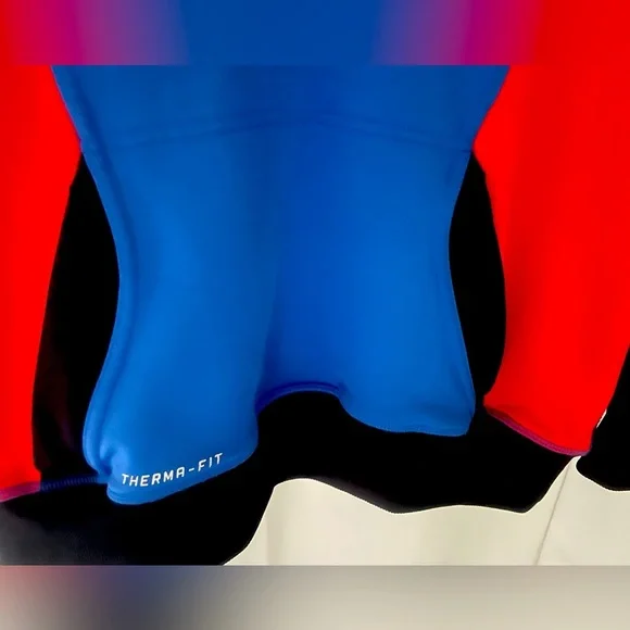 Jordan Boys Black, Red, and Blue Sweater with hoodie size XL boys - Picture 3 of 7